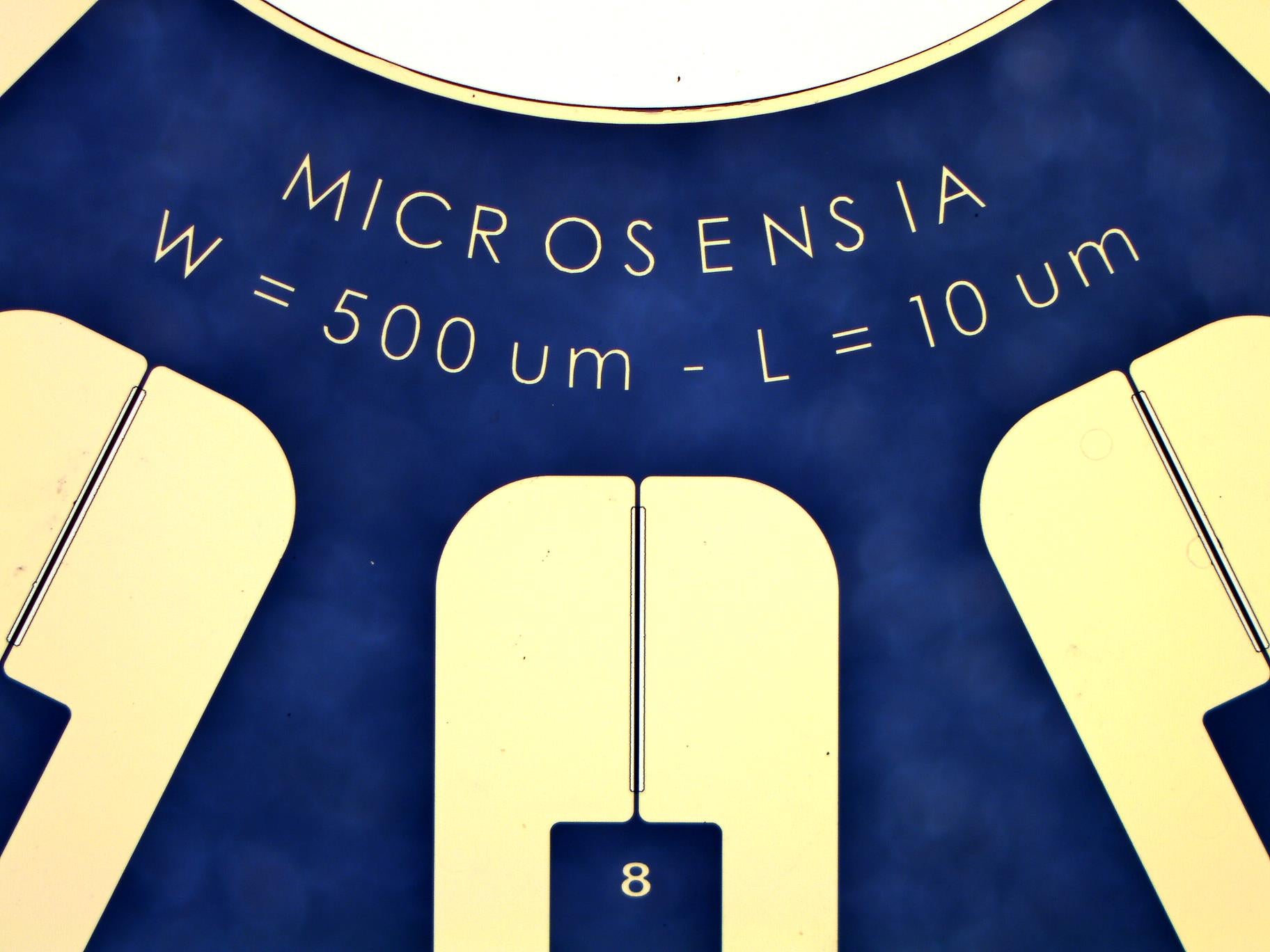 Patternable OECT – Variable W / Fixed L