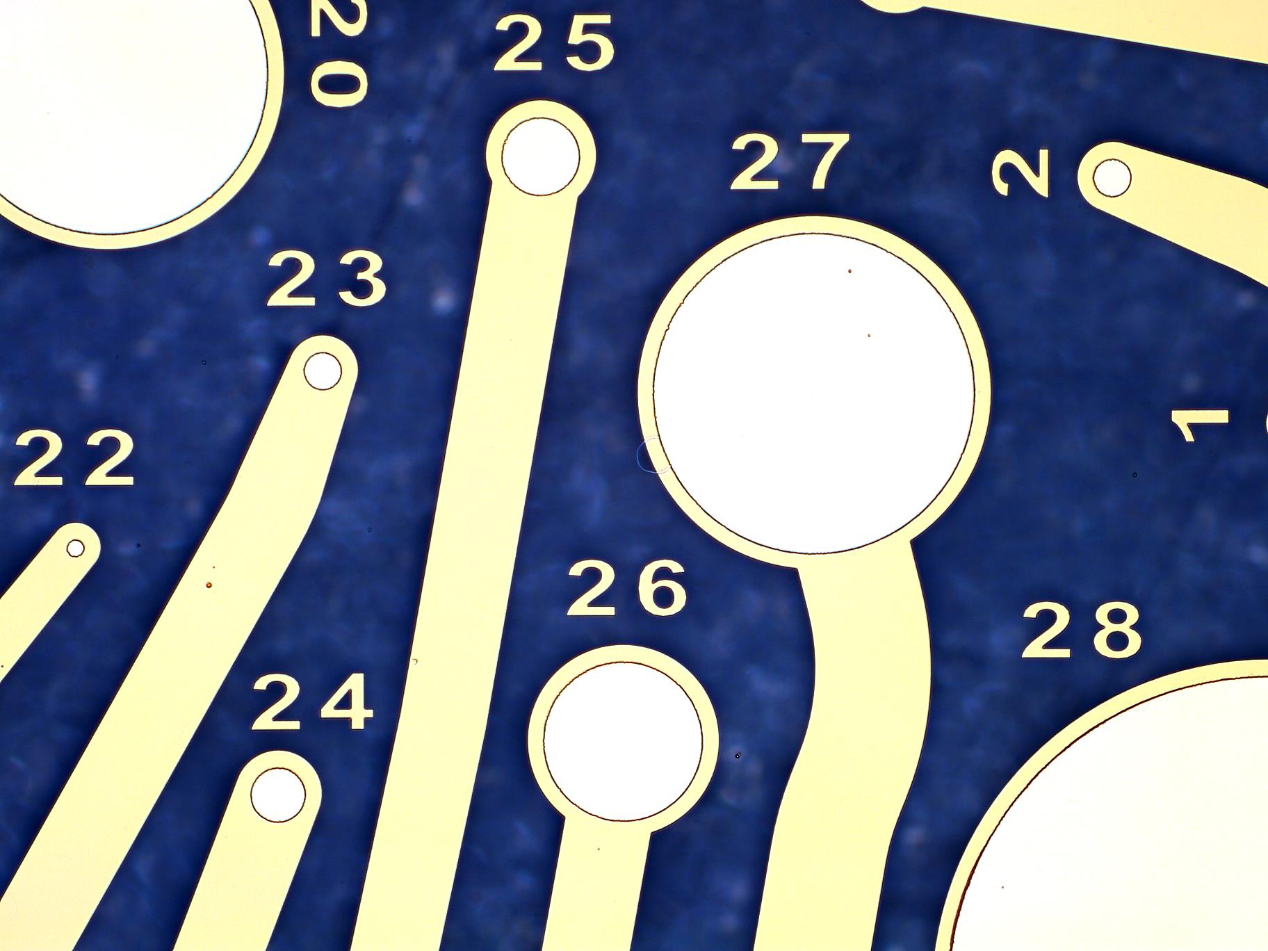 Patternable MEA - Variable Diameter