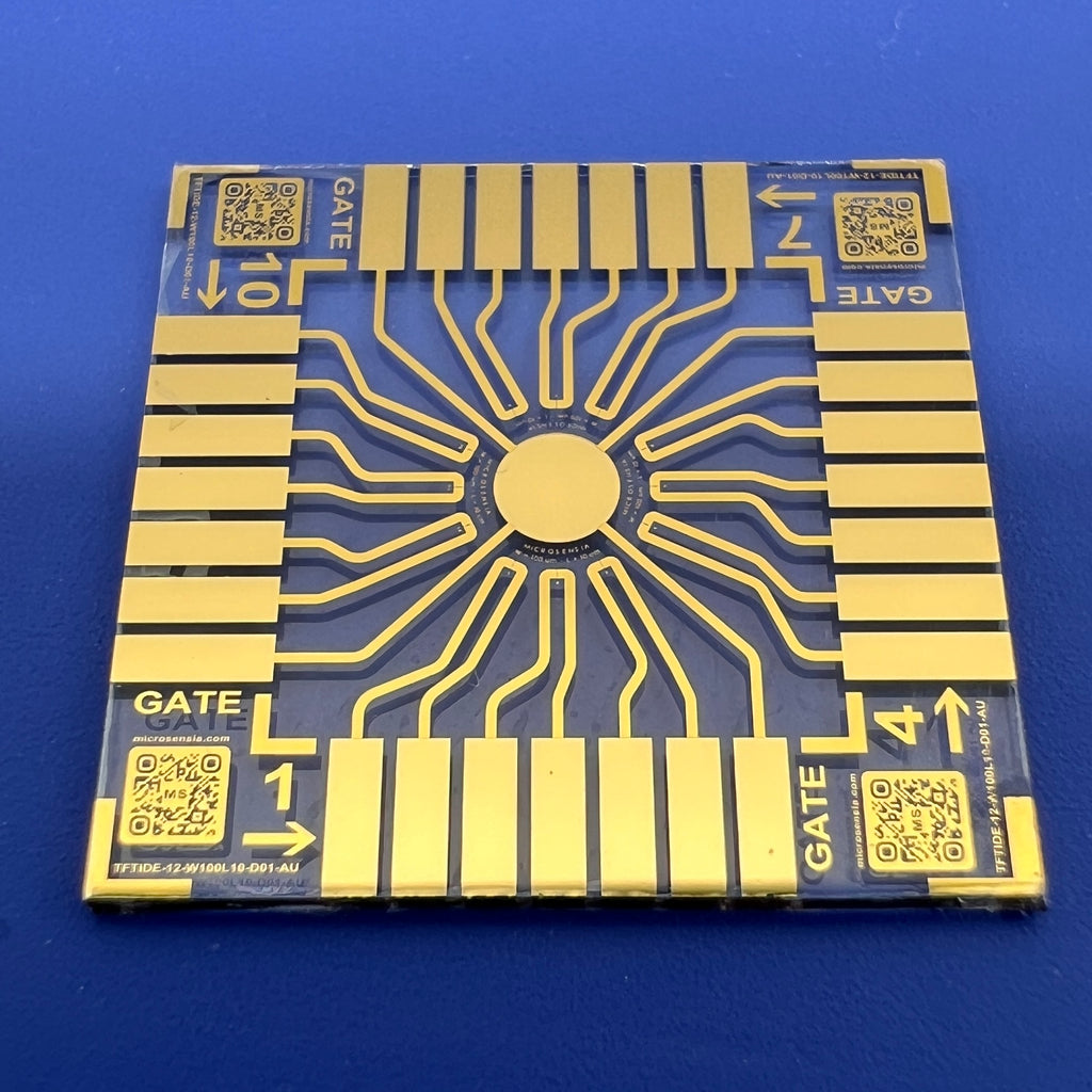 Patternable OECT – Fixed W / Fixed L - 100/10um